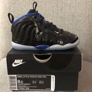 Nike Little Posite One Toddler 8C Foam Posite